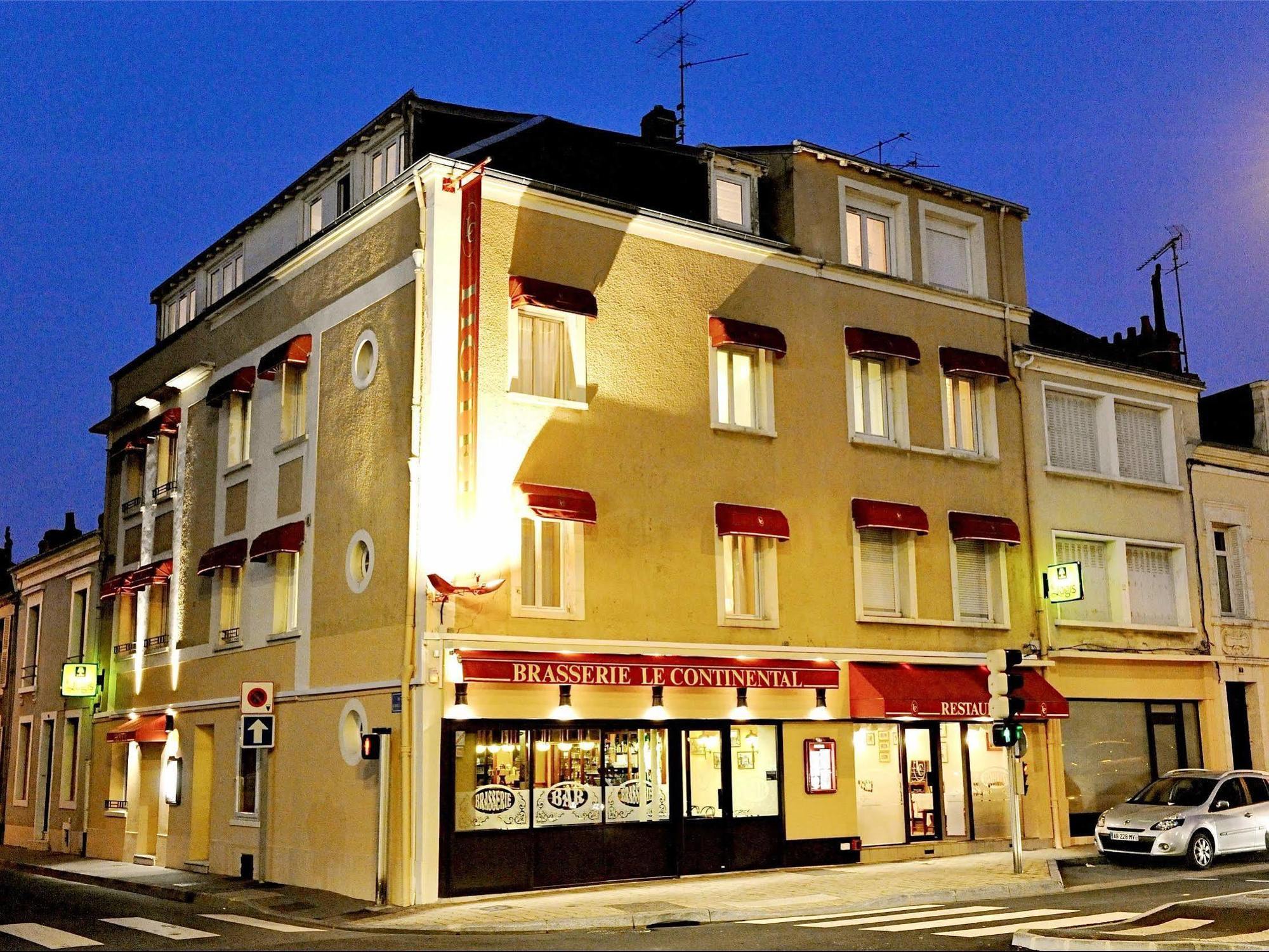 Logis Hotel Le Continental Châteauroux Exterior foto